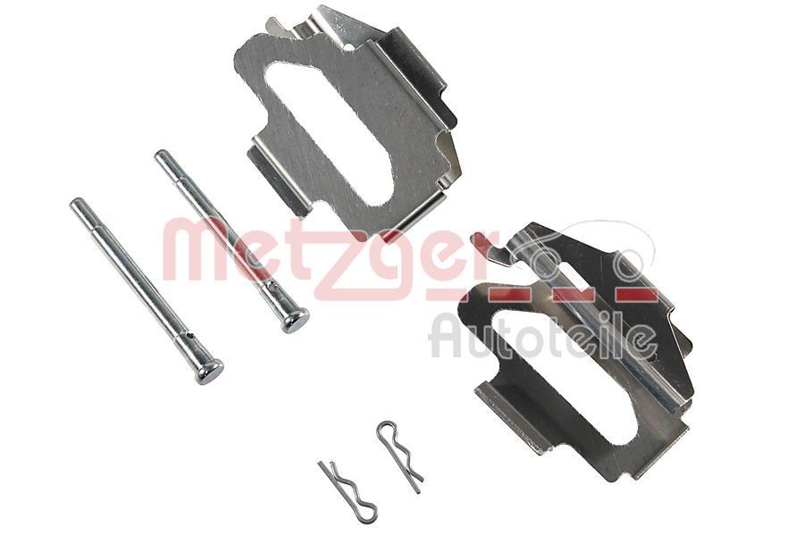 METZGER Accessory Kit, disc brake pads 109-1141 METZGER 109-1141 genuine Escort Mk6 Saloon (GAL, AFL) brake pad fitting kit price