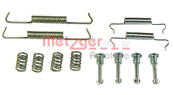 METZGER Tarvikesarja, seisontajarru 105-0877 Rover 25 RF tarvikesarja jarrukengät METZGER 105-0877