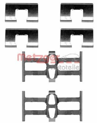 METZGER Kit de acessórios, pastilhas de travão 109-1118 109-1118 Kit de acessórios, pastilhas de travão ROVER 800 METZGER