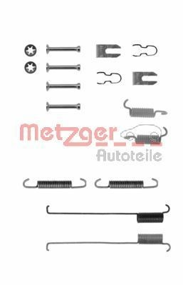 METZGER Kit de acessórios, maxilas do travão 105-0739 Kit de acessórios maxilas do travão METZGER 2 105-0739 baratos