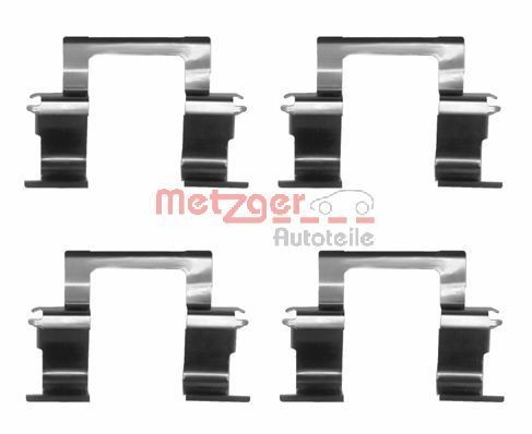 METZGER Sada príslużenstva oblożenia kotúčovej brzdy 109-1274 METZGER 109-1274 Sada príslużenstva oblożenia kotúčovej brzdy Isuzu D-Max TFR cena