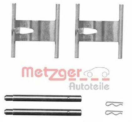 METZGER Monteringssats, bromsbelägg 109-1660 109-1660 METZGER Monteringssats, bromsbelägg Jeep