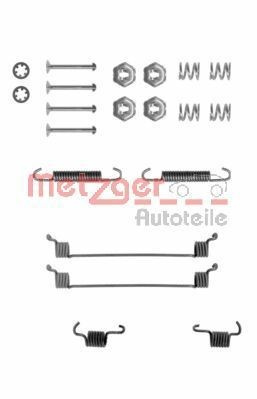 METZGER Kit de acessórios, maxilas do travão 105-0651 Kit de acessórios maxilas do travão METZGER Renault 5 105-0651