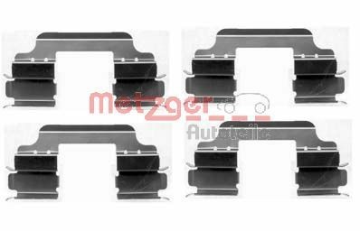 METZGER Kit accessori, pastiglia freno 109-1648 METZGER 109-1648 Kit accessori, pastiglia freno BMW Serie 1 costo