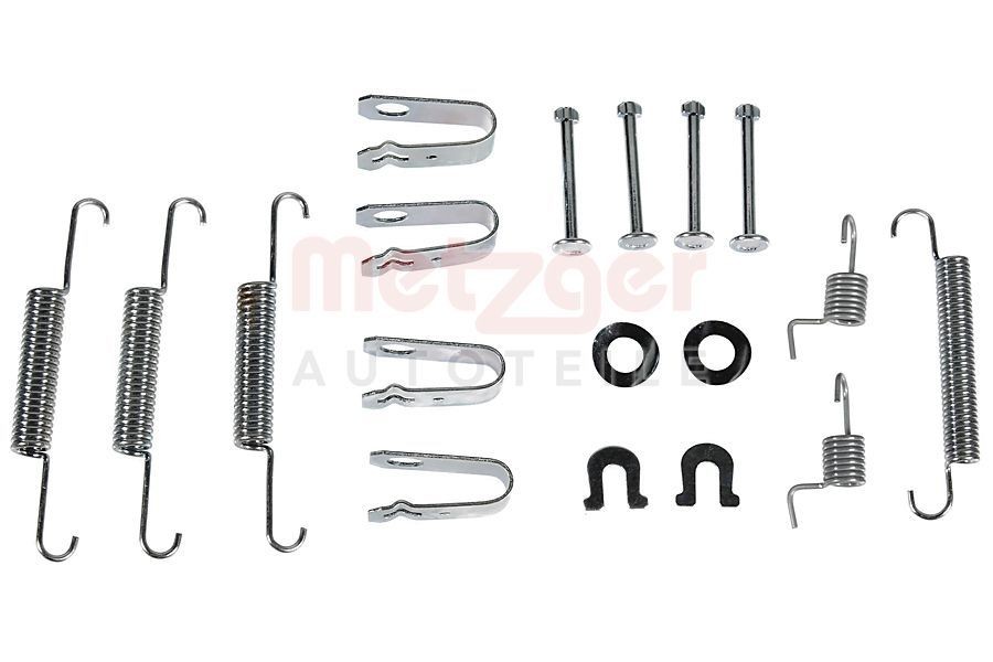 METZGER Tilbehørsett, håndbremsesko 105-0895 105-0895 Tilbehørsett bremsesko ABARTH RITMO METZGER