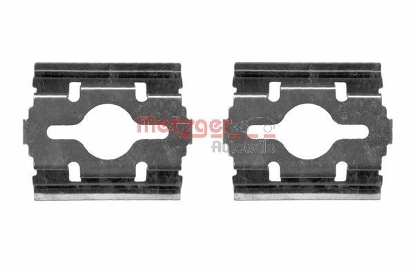 METZGER Monteringssats, bromsbelägg 109-1657 Byta Monteringssats, bromsbelägg Fiat Ducato 230 Minibuss kostnad METZGER 109-1657