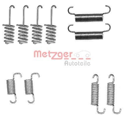 METZGER Toebehoren, parkeerremschoen 105-0004 METZGER 105-0004 Rem montageset Sprinter 5-T Flatbed Vrachtwagen/Chassis (W906) prijs