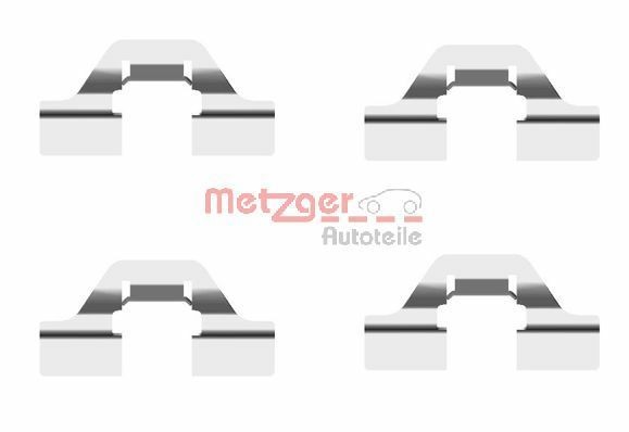 METZGER Kit d'accessoires, plaquette de frein à disque 109-1684 METZGER 109-1684 Kit d'accessoires, plaquette de frein à disque Citroen C5 pas cher