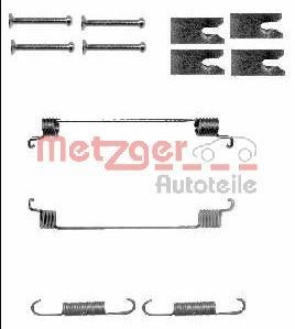 METZGER Accessory Kit, brake shoes 105-0866 PORSCHE METZGER brake shoe fitting kit 105-0866