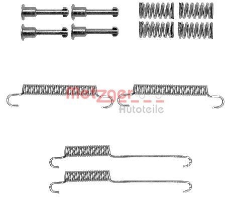 METZGER Lisakomplekt, seisupiduriklotsid 105-0892 METZGER 105-0892 Lisakomplekt piduriklotsid Dodge Caravan RG odav