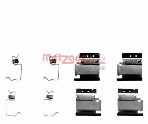 METZGER Kit de acessórios, pastilhas de travão 109-1218 109-1218 Kit de acessórios, pastilhas de travão FORD RANGER METZGER