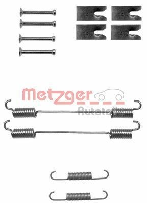 METZGER Tilbehørsett, bremsesko 105-0862 105-0862 METZGER Tilbehørsett bremsesko Nissan billige