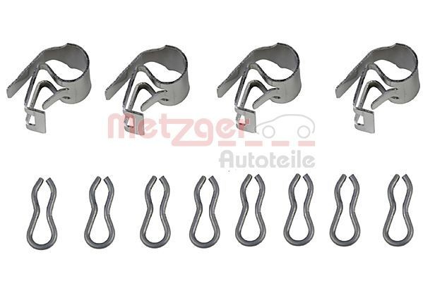 METZGER Monteringssett, bremseklosser 109-1055 METZGER 109-1055 originale Tibehørsett, skivebremse belegg Seat Ibiza 021A hva koster