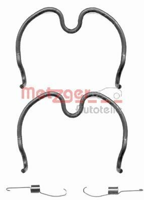 METZGER Toebehoren, remschoen 105-0837 Opel COMBO Toebehoren remschoen METZGER 105-0837