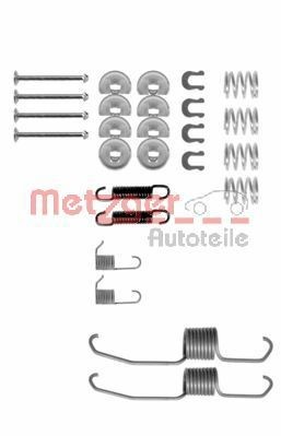METZGER Kit accessori, Ganasce freno 105-0637 METZGER 105-0637 Kit di accessori per ganasce freno TOYOTA Corolla VI SW (E90) originali prezzo