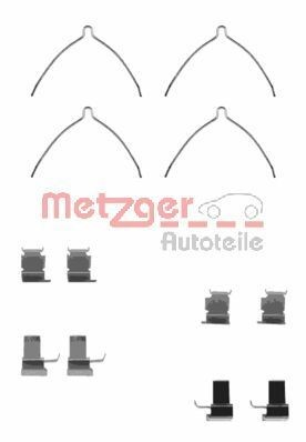 METZGER Accessory Kit, disc brake pads 109-1261 Toyota TCR2_, TCR1_ Brake pad fitting kit 109-1261 METZGER