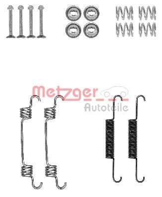 METZGER Σετ βοηθ. εξαρτημάτων, σιαγόνες χειρόφρενου 105-0887 Σετ βοηθητικα εξαρτημάτων σιαγόνες φρένου METZGER OPIRUS 105-0887 φθηνά