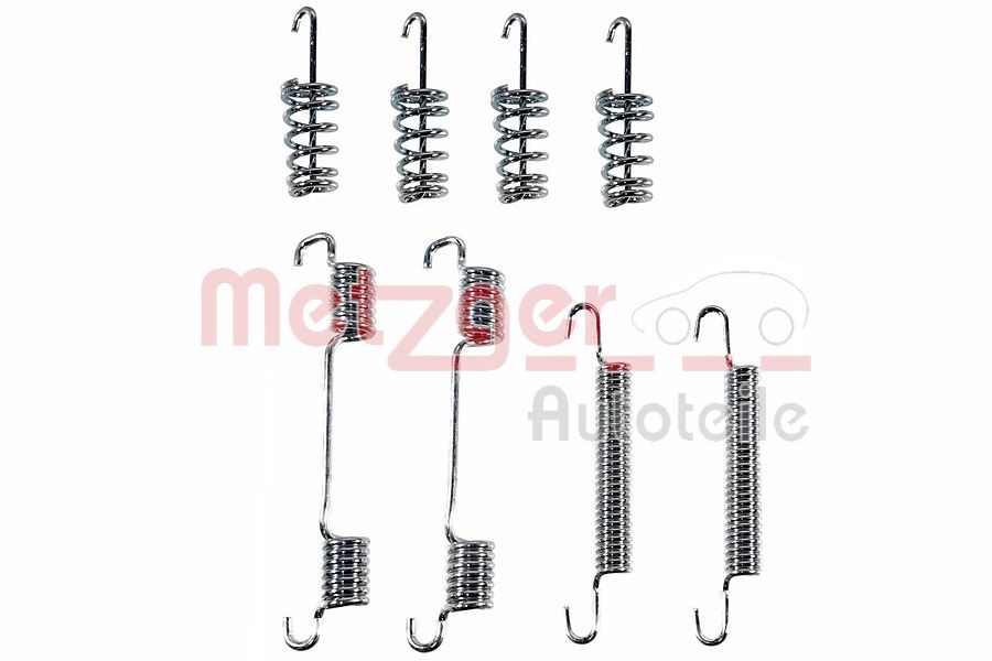 METZGER Monteringssats för bromsbackar (parkeringsbroms) 105-0775 105-0775 METZGER monteringssats bromsbackar Mercedes SLK
