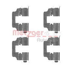 METZGER Kit d'accessoires, plaquette de frein à disque 109-1750 METZGER 109-1750 Kit d'accessoires, plaquette de frein à disque Honda Civic IX pas cher