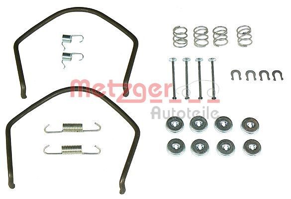 METZGER Accessory Kit, brake shoes 105-0638 105-0638 METZGER PORSCHE brake shoe fitting kit