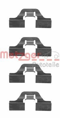 METZGER Monteringssæt til bremseklodser 109-1211 109-1211 Monteringssæt til bremseklodser METZGER PEUGEOT 307