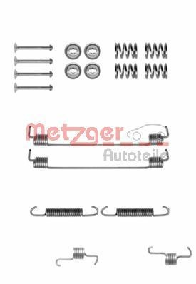METZGER Toebehoren, remschoen 105-0819 METZGER 105-0819 Rem montageset RENAULT Clio V Hatchback (BF) aan een voordelige prijs