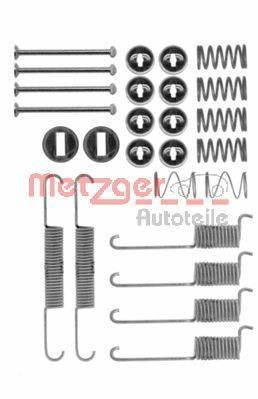 METZGER Kit d'accessoires, mâchoire de frein 105-0715 Mercedes-Benz Classe S Kit d'accessoires mâchoires de frein METZGER 105-0715