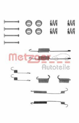 METZGER Kit de acessórios, maxilas do travão 105-0599 105-0599 Kit de acessórios maxilas do travão RENAULT DUSTER METZGER