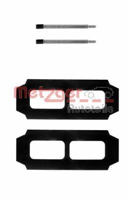 METZGER Monteringssats, bromsbelägg 109-0987 Byta Monteringssats, bromsbelägg Mercedes W463 kostnad METZGER 109-0987