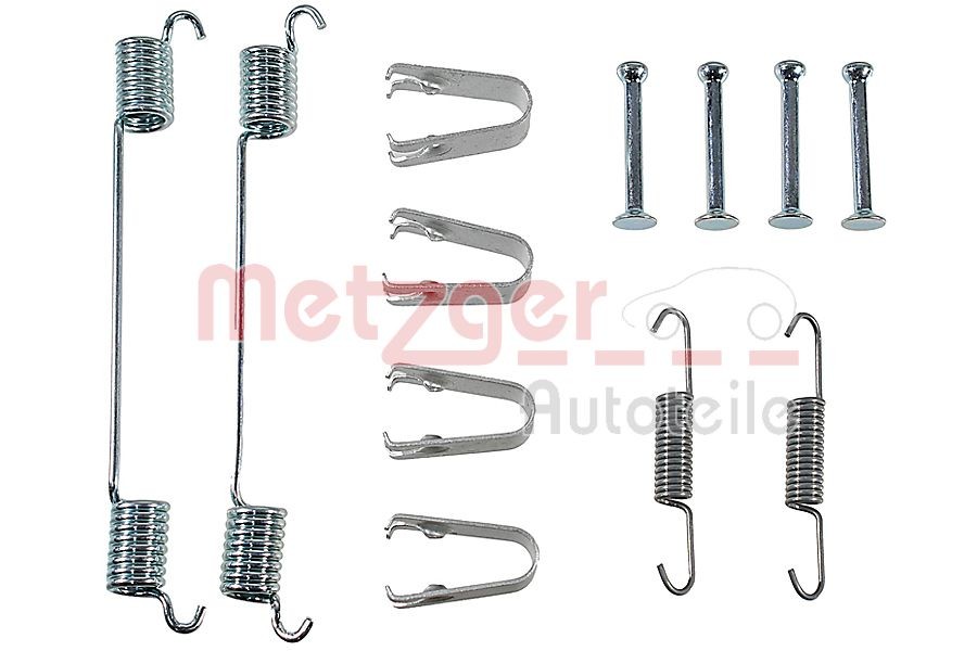 METZGER Tilbehørsett, bremsesko 105-0883 METZGER 105-0883 Tilbehørsett, bremsesko