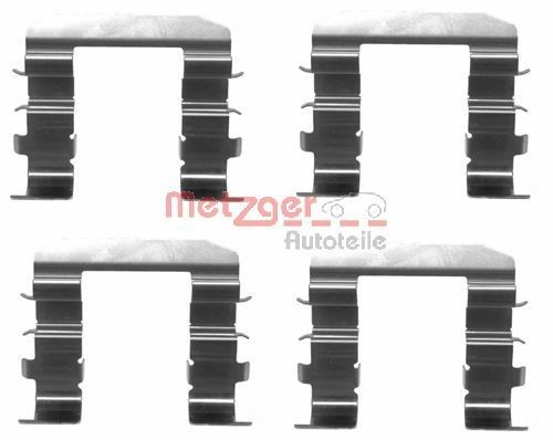 METZGER Kit d'accessoires, plaquette de frein à disque 109-1708 METZGER Kit d'accessoires, plaquette de frein à disque HYUNDAI 109-1708