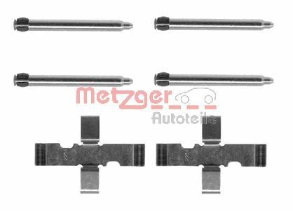 METZGER Kit de acessórios, pastilhas de travão 109-1101 METZGER 109-1101 Kit de acessórios, pastilhas de travão Opel Astra F Cabrio preço