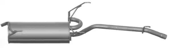 VEGAZ Tłumik końcowy DIS-21 VEGAZ DIS-21 oryginalne Wydech PIAGGIO