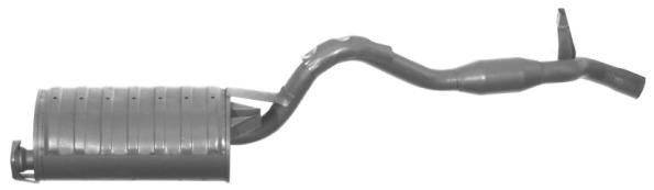 Rear silencer VEGAZ MIS-141 VEGAZ MIS-141 MITSUBISHI L 200 2004 exhaust silencer price