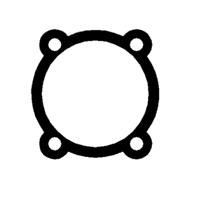 VEGAZ Exhaust pipe gasket VD-192 VD-192 VEGAZ exhaust gasket for AUDI A6