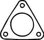 VEGAZ Exhaust pipe gasket CD-109 CD-109 VEGAZ exhaust gasket for CITROЁN C6