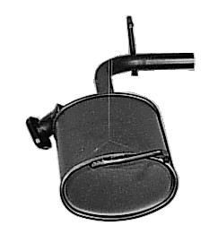 VEGAZ Bakre eksospotte SZS-50 SZS-50 Bakre eksospotte SUZUKI GRAND VITARA VEGAZ