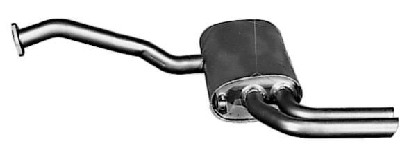 VEGAZ Koncový tlmič výfuku AS-113 VEGAZ AS-113 Koncový tlmič výfuku Audi 90 B3 za nízku cenu