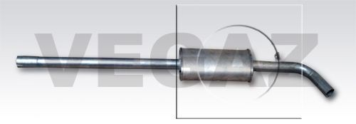 VEGAZ Panela de escape central RS-368 VEGAZ RS-368 Panela de escape central