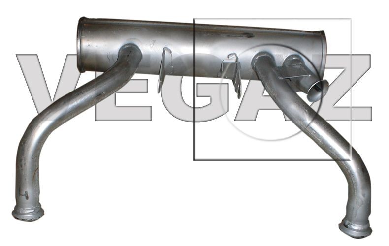 VEGAZ Fremre eksospotte CS-12 VEGAZ CS-12 Forreste lyddemper Citroen C3 Aircross 2 billige