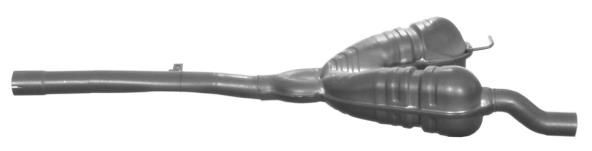 Panela de escape central VEGAZ BS-218 VEGAZ BS-218 Silenciador central BMW Série 5 2006