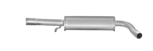 VEGAZ Mittenljuddämpare AS-165 VEGAZ AS-165 Mellan ljuddämpare SEAT Ibiza KJ1 original