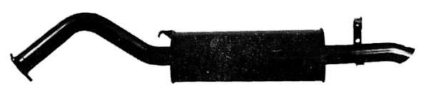 VEGAZ Panela de escape traseira AS-56 VEGAZ AS-56 Panela de escape traseira