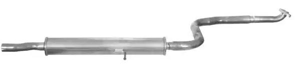 Middle silencer VEGAZ DIS-36 VEGAZ DIS-36 2016 DAIHATSU TERIOS middle silencer replacement
