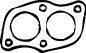 VEGAZ Exhaust pipe gasket VD-101 AUDI A6 VEGAZ exhaust gasket VD101