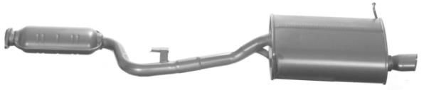 Einddemper VEGAZ BS-279 VEGAZ BS-279 Uitlaatdemper BMW X5 2021