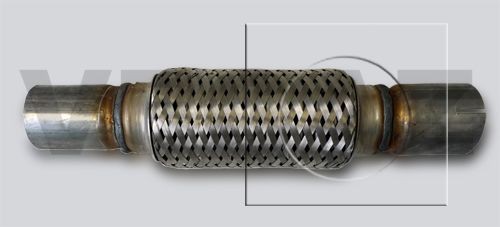 Tube ondulé, système d'échappement VEGAZ FTR-117 VEGAZ FTR-117: Tuyau d'echappement flexible Lancia MUSA 2007