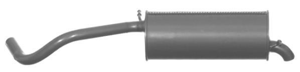 VEGAZ Πίσω σιλανσιέ SKS-31 Τελικό εξάτμισης VEGAZ Volkswagen PHAETON SKS-31