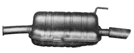 Bakre eksospotte VEGAZ AS-119 VEGAZ AS-119 Bakre eksospotte AUDI 80 2019