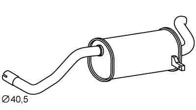 VEGAZ Bagpotte RS-416 RS-416 Bagpotte VEGAZ RENAULT MEGANE